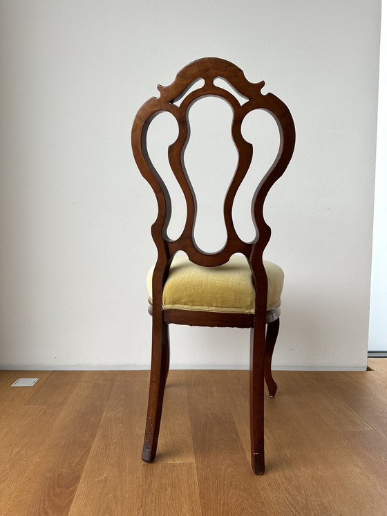 Image 1 of 6x Vintage eetkamerstoelen