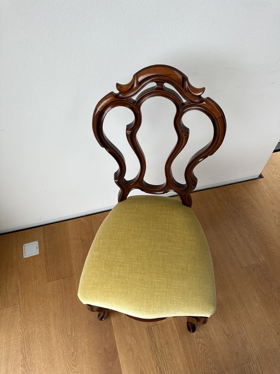 Image 1 of 6x Vintage eetkamerstoelen