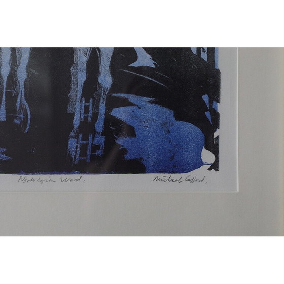 Image 1 of Vintage litho door Michael Casford