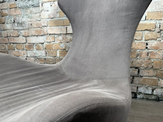 Image 1 of B&B Italia Papilio grijs - fauteuil