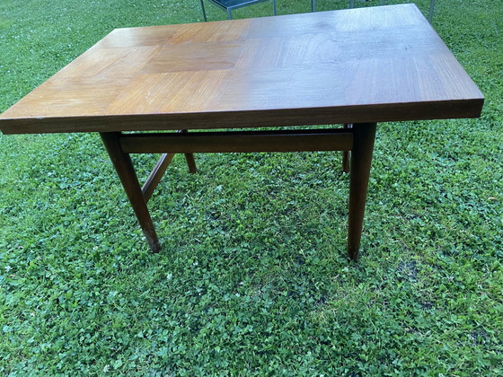 Image 1 of Vintage houten salontafel