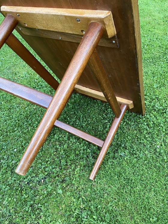 Image 1 of Vintage houten salontafel