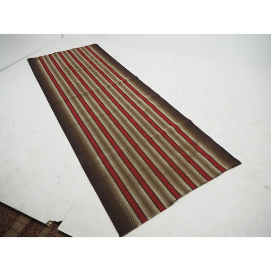 Image 1 of Vintage wollen tapijt, Tsjecho-Slowakije 1960