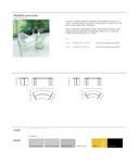 Gallotti & radice glazen bureau