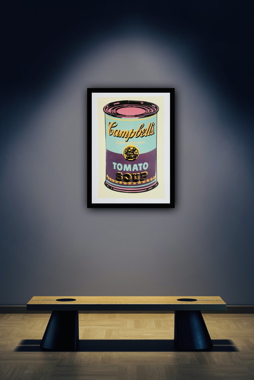 Andy Warhol: “Colored Campbell'S Soup Can, 1965”. 