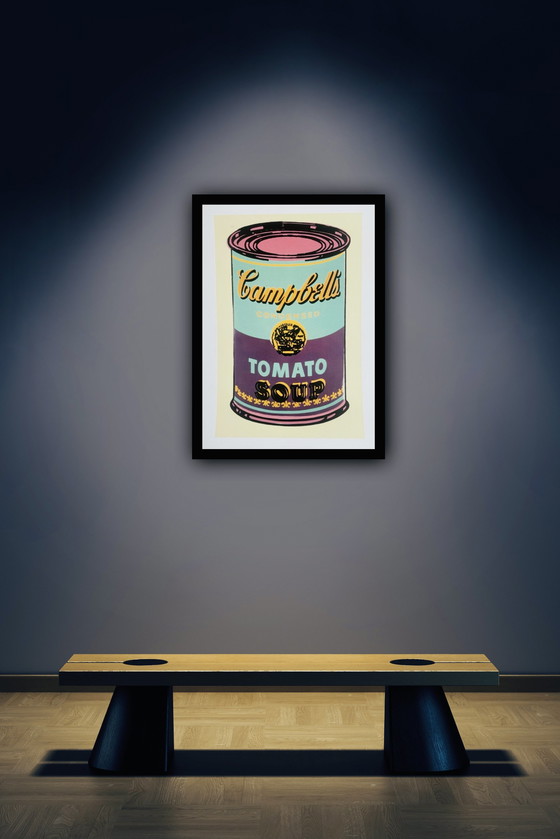 Image 1 of Andy Warhol: “Colored Campbell'S Soup Can, 1965”. 