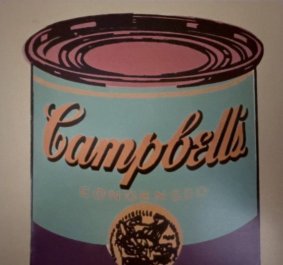 Image 1 of Andy Warhol: “Colored Campbell'S Soup Can, 1965”. 