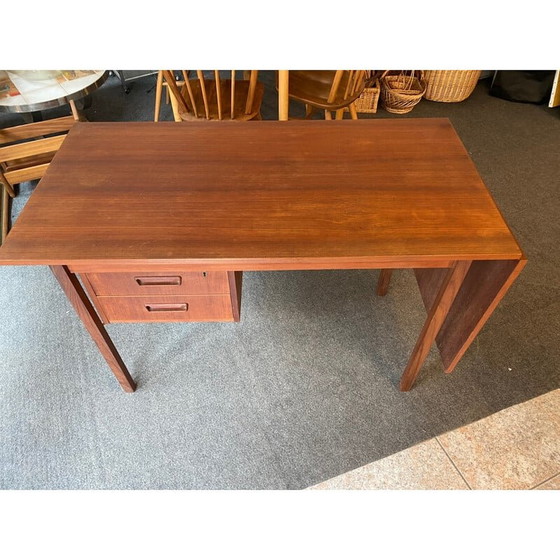 Image 1 of Vintage teakhouten bureau van Gunnar Nielsen Tibergaard, 1960