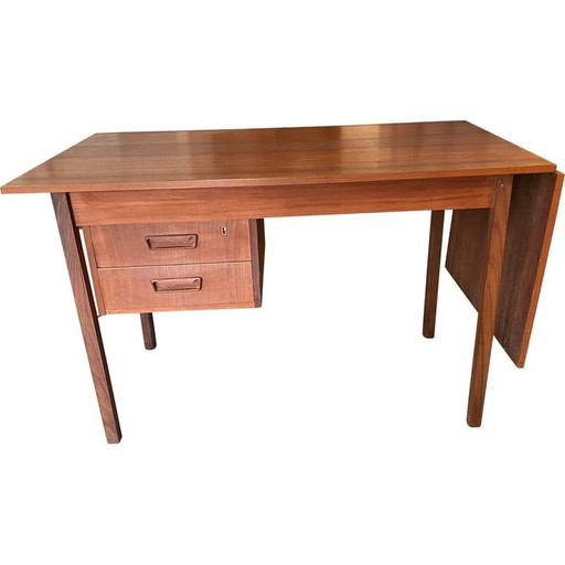 Vintage teakhouten bureau van Gunnar Nielsen Tibergaard, 1960