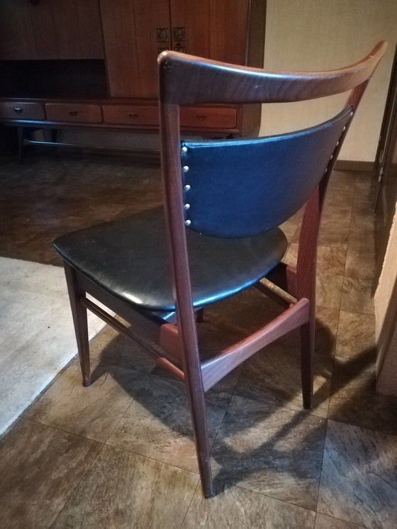 Image 1 of Vintage Eetkamertafel Met 6 Stoelen