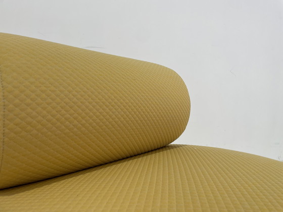 Image 1 of Fést Sinclair lounge chair - no swivel yellow Kvadrat Mosaic