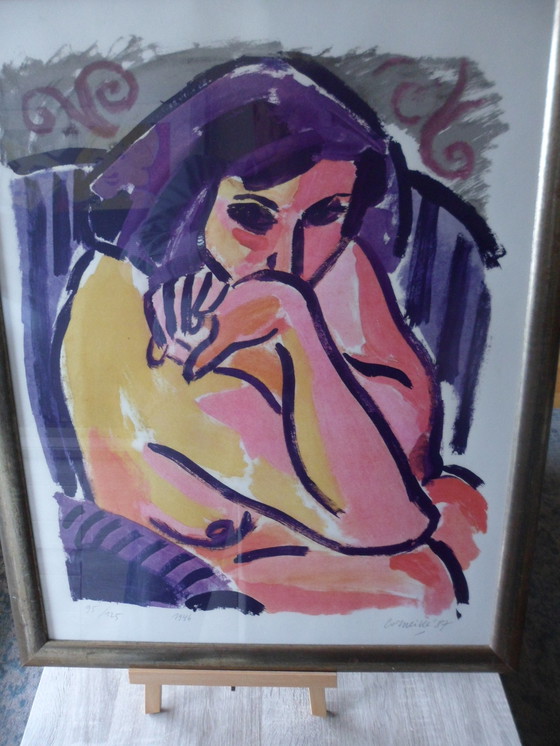 Image 1 of Corneille (1922-2010) Litho naar Matisse , Wanda - 1987.