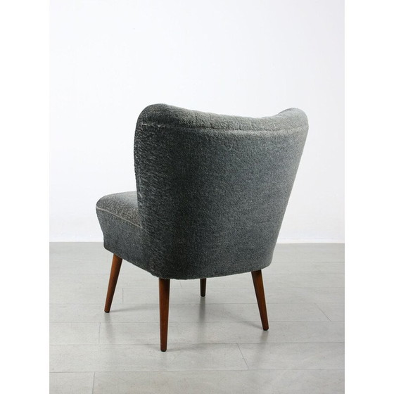 Image 1 of Paar vintage Art Deco cocktail fauteuils in blauw