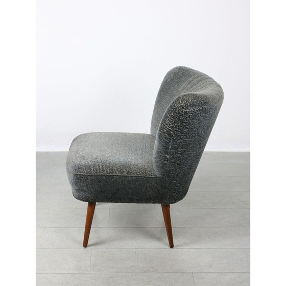 Image 1 of Paar vintage Art Deco cocktail fauteuils in blauw