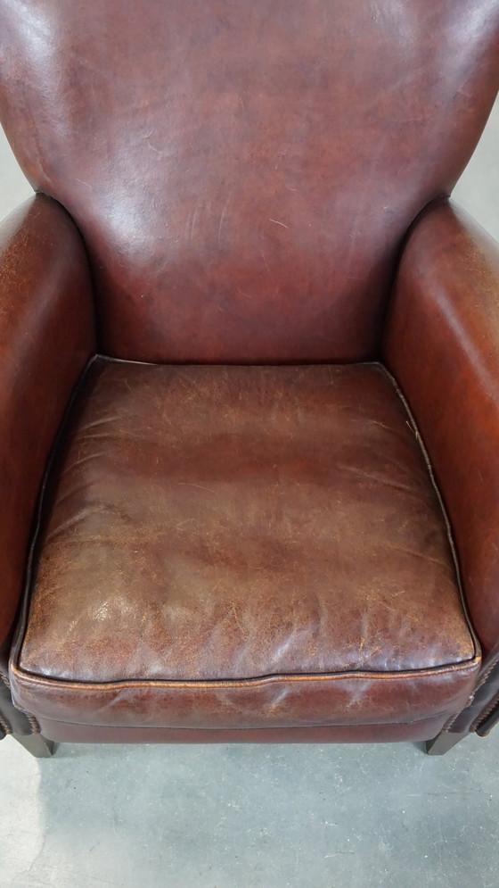 Image 1 of Schapenleren Fauteuil