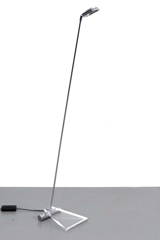 Image 1 of Chromen design vloerlamp