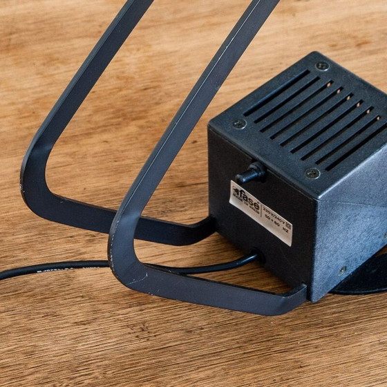 Image 1 of Vintage beschilderd metalen en chromen bureaulamp "Nutria", Spanje 1980