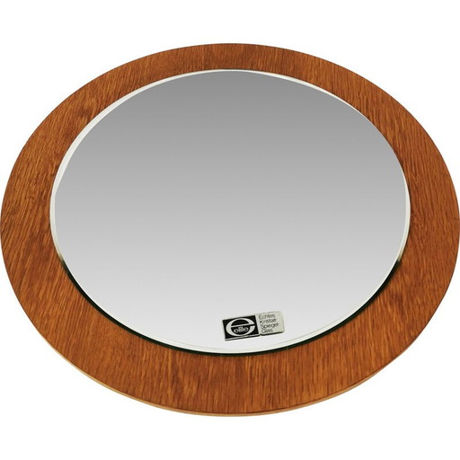Vintage Elite minimalistische wandspiegel, Duitsland 1970
