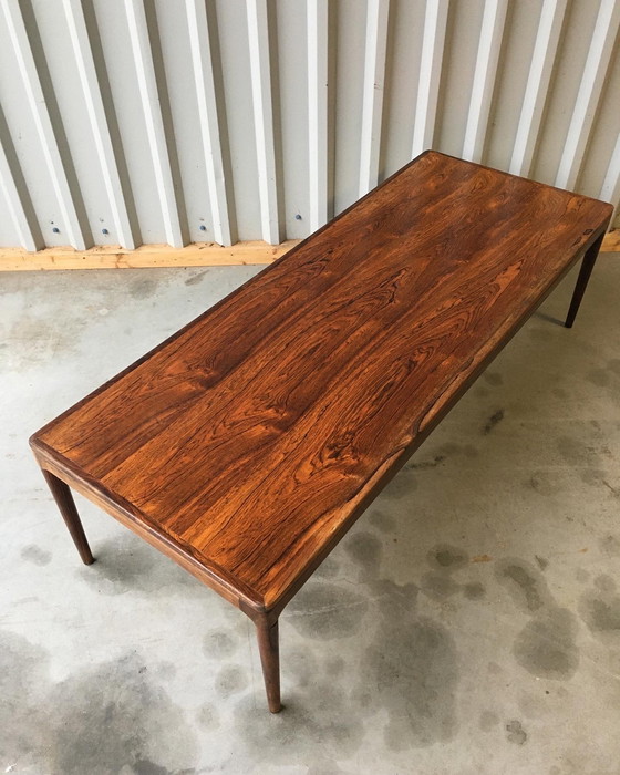 Image 1 of Mid Century Deense palissander salontafel