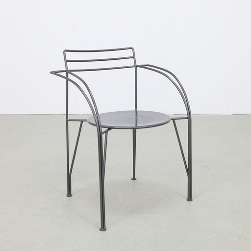 Postmodern fauteuil “Lune d'Argent” van Pascal Mourgue voor Fermob, jaren 80