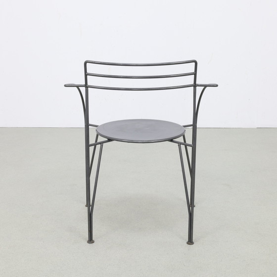 Image 1 of Postmodern fauteuil “Lune d'Argent” van Pascal Mourgue voor Fermob, jaren 80