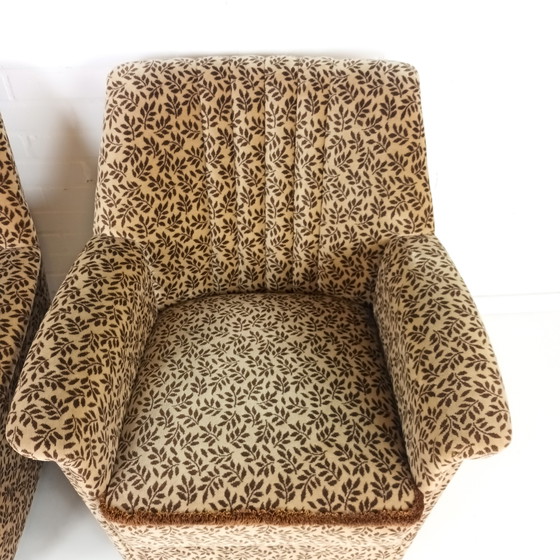 Image 1 of 2x vintage fauteuil