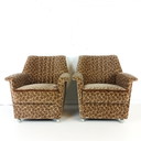 2x vintage fauteuil