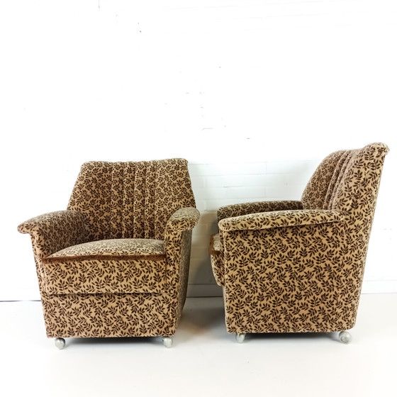 Image 1 of 2x vintage fauteuil