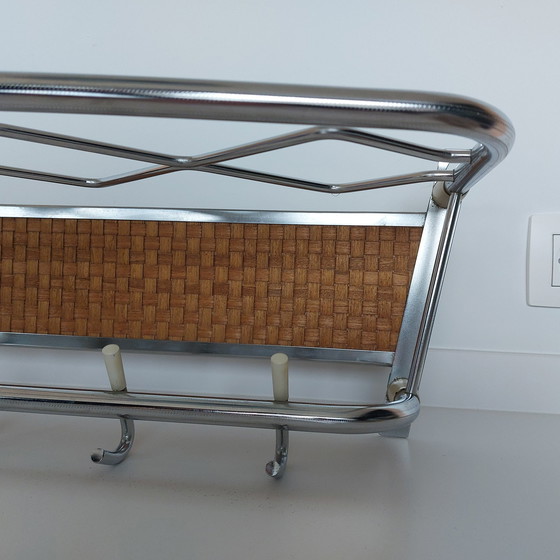 Image 1 of Midcentury Wandkapstok