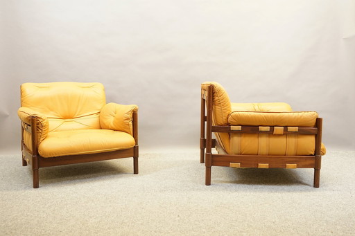 2x Fauteuils Mid-Century