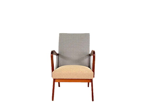 Vintage two tone fauteuil