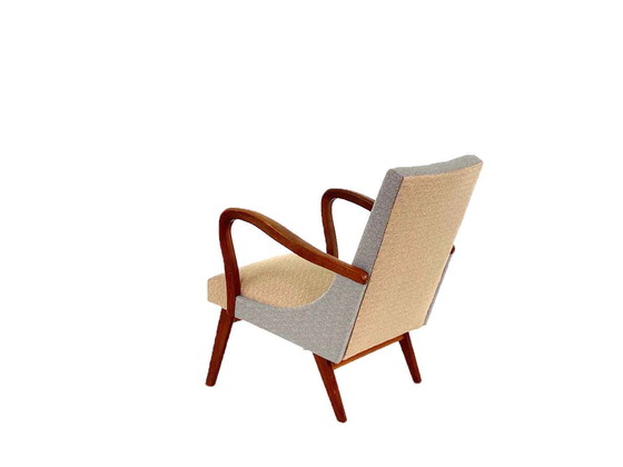 Image 1 of Vintage two tone fauteuil