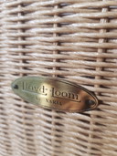 4x Lloyd Loom stoelen (rattan)