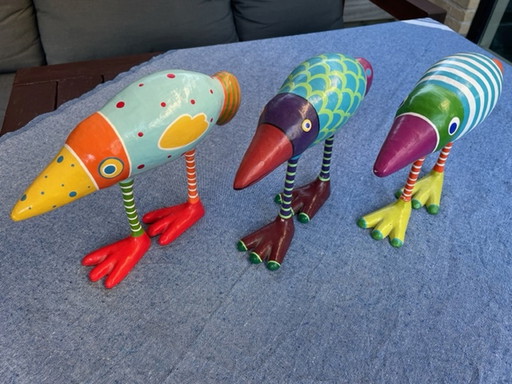 3x Fridolin-vogels van Robert Mayr