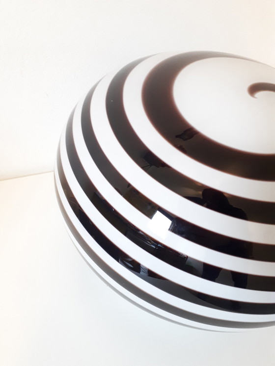 Image 1 of design lamp swirl zebra light
