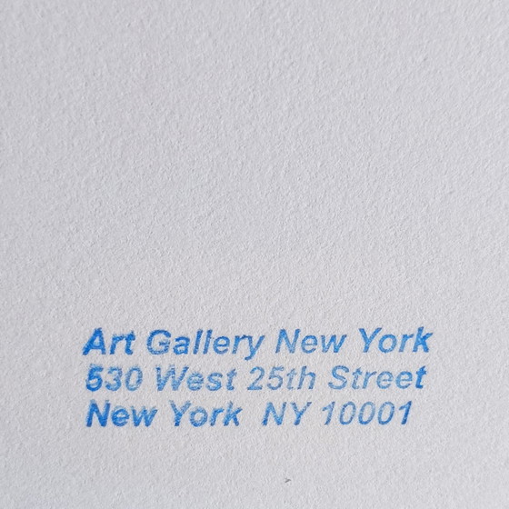 Image 1 of Vintage Andy Warhol "Mickey Mouse" Limited Edition lithografie door Leo Castelli