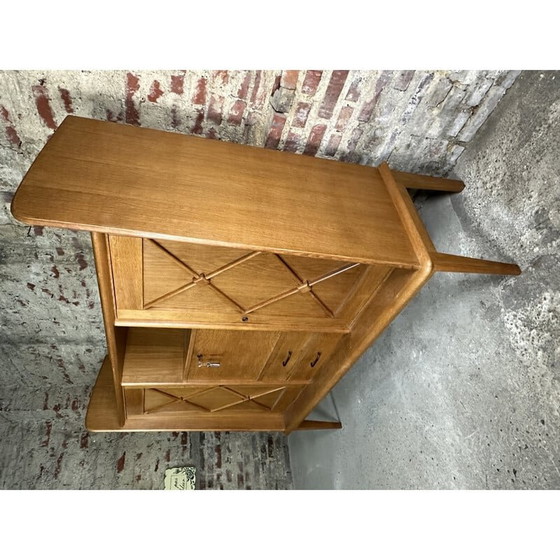 Image 1 of Vintage eikenhouten secretaire, 1950