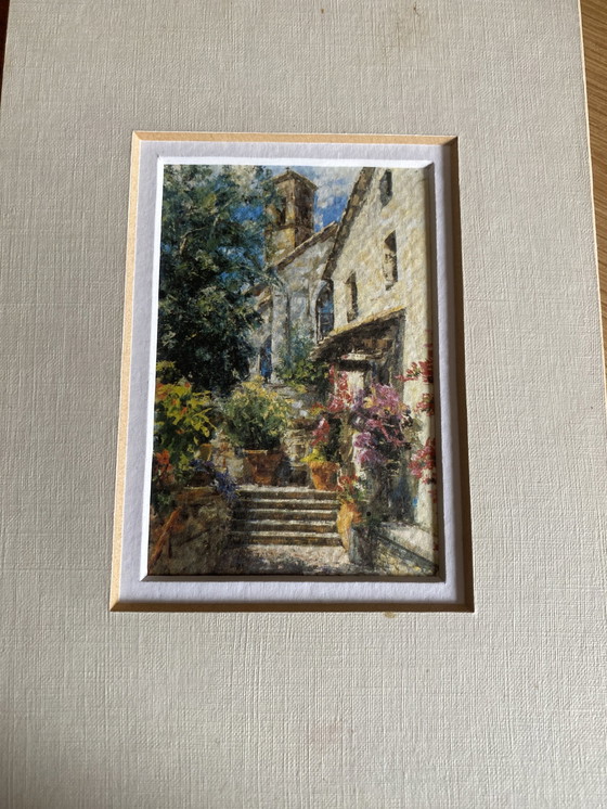 Image 1 of Gordon Breckenridge Aquarel Toscana