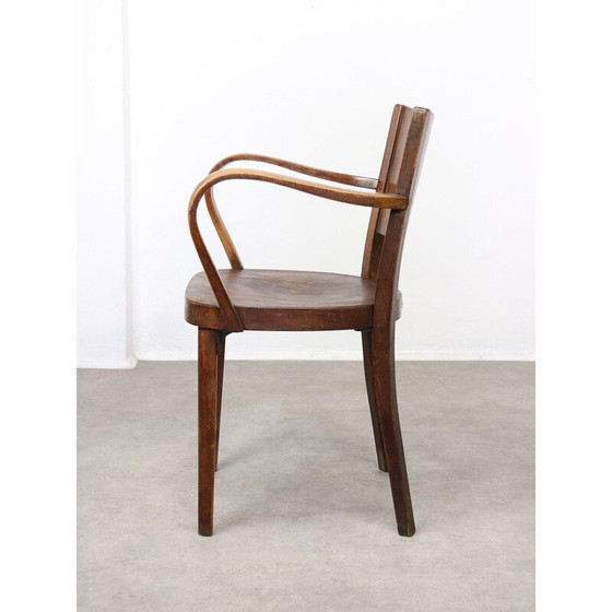 Image 1 of Vintage model B47 fauteuil in gebogen hout van Michael Thonet, 1920