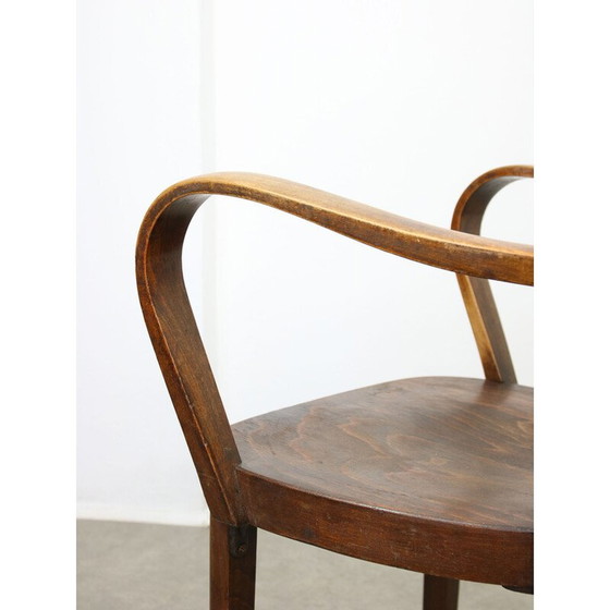 Image 1 of Vintage model B47 fauteuil in gebogen hout van Michael Thonet, 1920