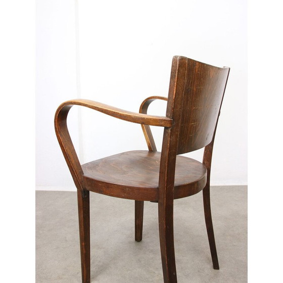 Image 1 of Vintage model B47 fauteuil in gebogen hout van Michael Thonet, 1920
