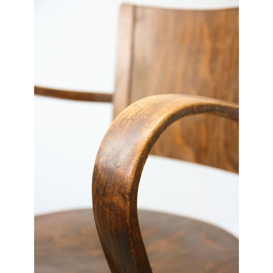 Image 1 of Vintage model B47 fauteuil in gebogen hout van Michael Thonet, 1920