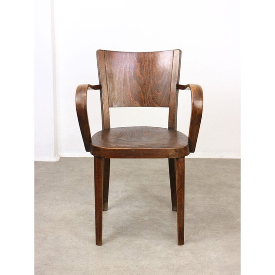 Image 1 of Vintage model B47 fauteuil in gebogen hout van Michael Thonet, 1920
