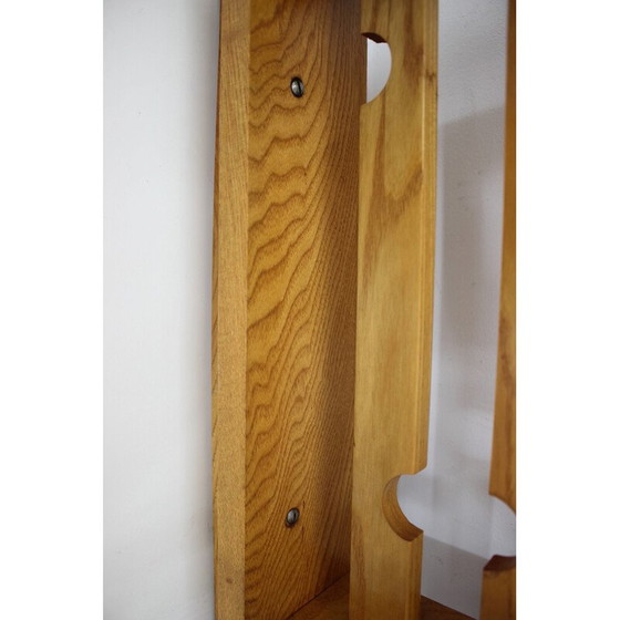 Image 1 of Vintage kamerscherm van essenhout, Tsjechoslowakije 1970