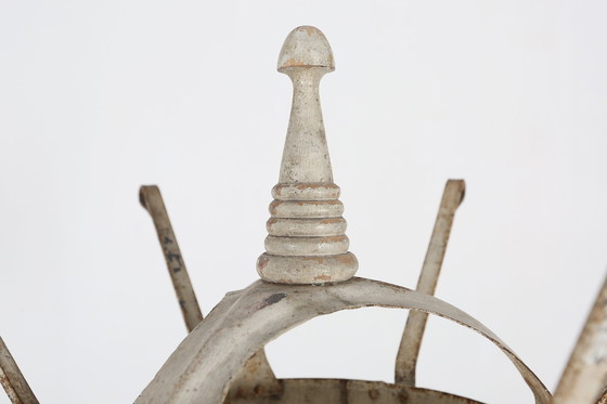 Image 1 of Franse Art Nouveau sculpturale kapstok, 1890S