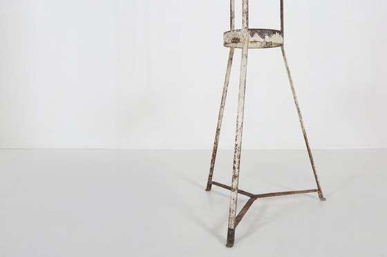 Image 1 of Franse Art Nouveau sculpturale kapstok, 1890S