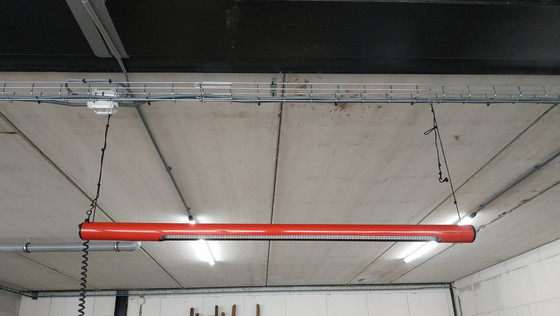 Image 1 of Fluorencent Tubelamp (Jaren 80 By Wojan- Holland. 