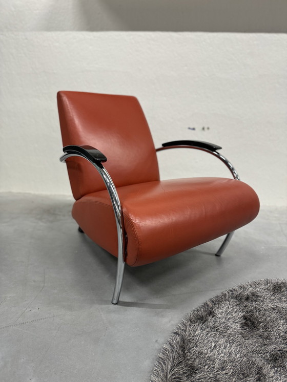 Image 1 of Gelderland 5470 Lotus Fauteuil Leer 