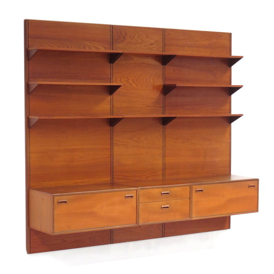 Image 1 of Vintage wandsysteem wandmeubel