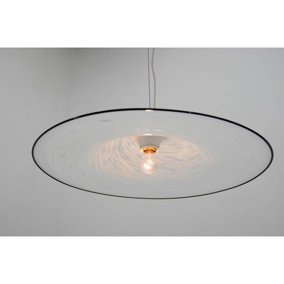 Image 1 of Vintage Murano glazen hanglamp, Italië 1980